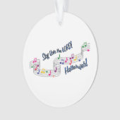 教会聖歌隊 オーナメント (正面)