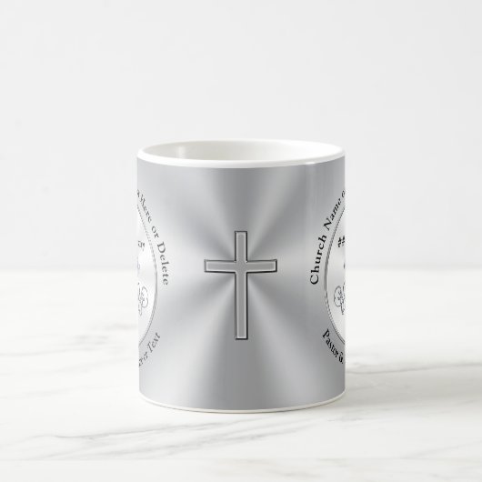 教会記念アイディア牧師またはゲストの贈答品 コーヒーマグカップ (中央)
