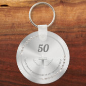 教会記念日祝賀会 パールズ シルバー キーホルダー (正面)