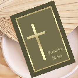 教会調整招待状クロス招待状 招待状