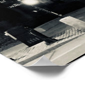 教会通りバーリントンバーモント ポスター (角)