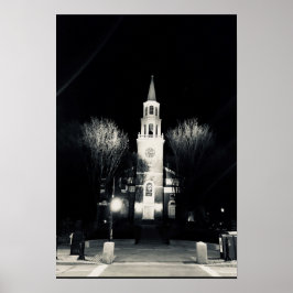 教会通りバーリントンバーモント ポスター