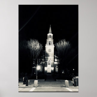 教会通りバーリントンバーモント ポスター