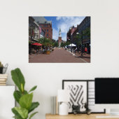 教会通り – バーモント，バーモント ポスター (ホームオフィス)