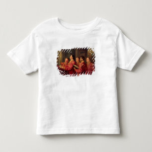 教会1870年の聖歌隊員 トドラーTシャツ