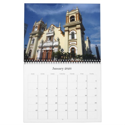 教会2024 カレンダー (1月 2026)