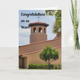 教会50周年 カード