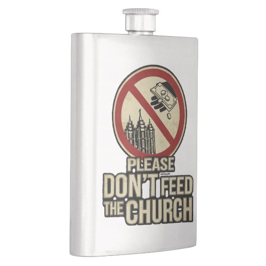 教会-フラスコ--を食べ物を与えないで下さい フラスク (右)