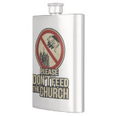 教会-フラスコ--を食べ物を与えないで下さい フラスク (左)