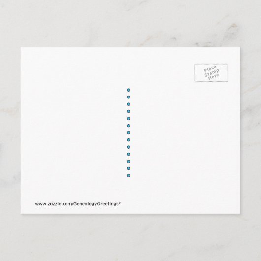 教会、学校、ビジネスイベント日付を保存 案内ポストカード (裏面)