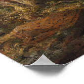 教会 - 山中の嵐 1847 ポスター (角)