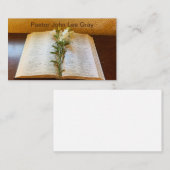 教会、省、クリスチャン、バイブルの名刺 名刺 (正面/裏面)