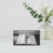 教会、省、クリスチャン、バイブルの名刺 名刺 (スタンド正面)