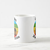 教会 - 20年の献身を祝う コーヒーマグカップ (中央)