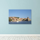 教会Eglise Notre Dame des Anges，私たちの女性2 キャンバスプリント (インサイチュ (ウッドフロア))