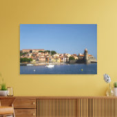 教会Eglise Notre Dame des Anges，私たちの女性2 キャンバスプリント (インサイチュ (リビング))