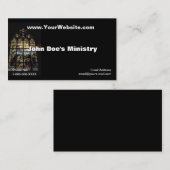 教会Windowsのプロフィールカード 名刺 (正面/裏面)