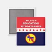 教化しない教育 マグネット (正面/裏面)