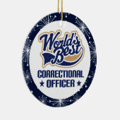 教化の役人のギフトのオーナメント セラミックオーナメント (右)