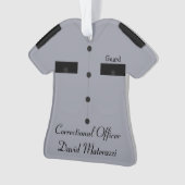 教化の役人のクリスマスのオーナメント オーナメント (正面)