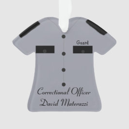 教化の役人のクリスマスのオーナメント オーナメント