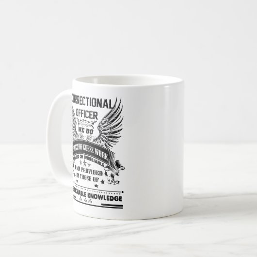 教化の役人のマグのコーヒータンブラーのギフト コーヒーマグカップ (正面左)
