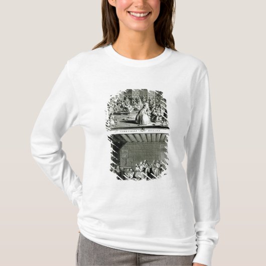 教区の墓地のConvulsionaries Tシャツ (正面)