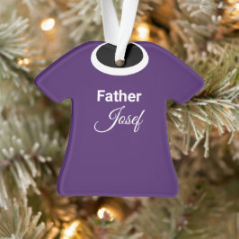 教区司祭の聖職者の聖職者の襟 オーナメント