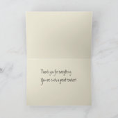 教員帯出券ありがとう サンキューカード (内部)
