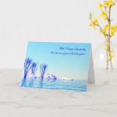 教女、損失の悔やみや弔慰 カード (黄色い花)