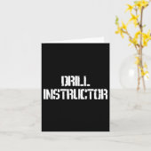 教官 ブートキャンプ コスチューム カード (黄色い花)