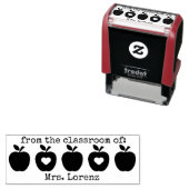 教室から先生スタンプパーソナライズされたを セルフインキングスタンプ (インサイチュ)