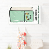 教室での学生作品展示 横断幕 (インサイチュ)