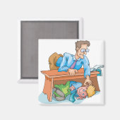 教室での悪い行動 マグネット (正面/裏面)