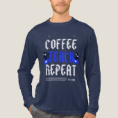 教室での感謝の言葉 先生 トライブレンドTシャツ (正面)