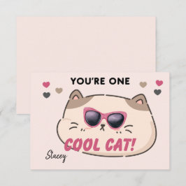 教室のバレンタインデー "You're One Cool Cat"