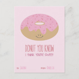 教室のバレンタイン シーズンポストカード