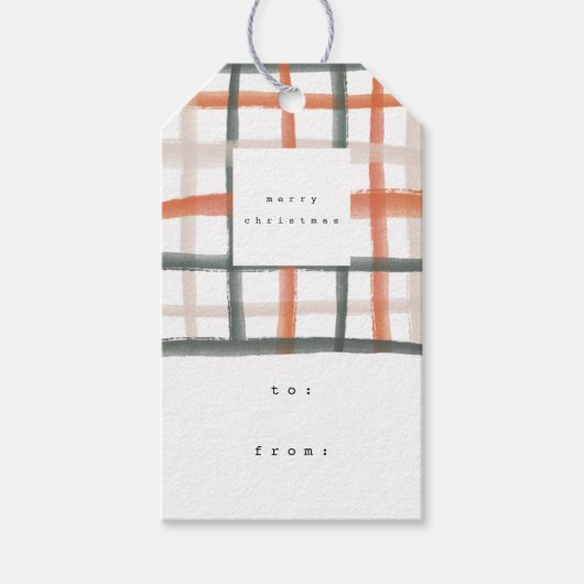 教室のプレイドギフトラベル | B ギフトタグ (正面)