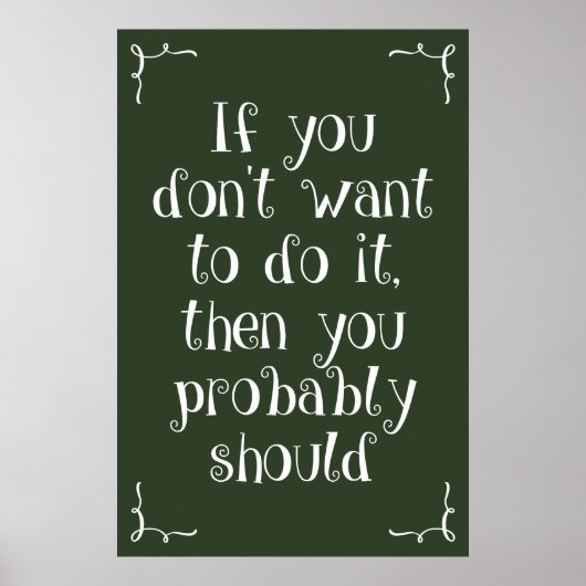 教室のポスタもしー：あなたは… ポスター (正面)