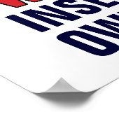 教室のポスター：お願いカスタマイズ-  - ポスター (角)