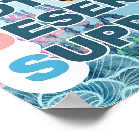 教室のポスター：友人 ポスター (角)