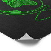 教室のルール – パーソナライズされた先生の贈り物 ポスター (角)