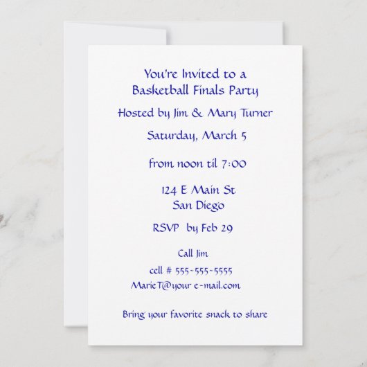 教室の供給、本、招待される黒板 招待状 (裏面)