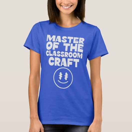 教室の匠 マスター教師 Tシャツ (正面)