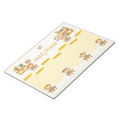 教室の子供の毎週のプランナー ノートパッド (アングル)