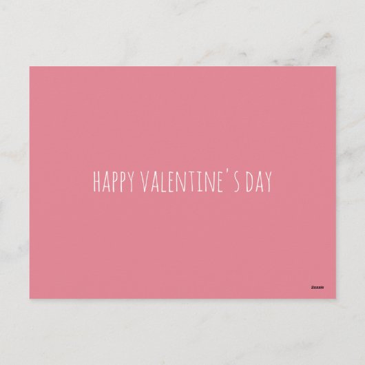 教室の子供バレンタイン。かわいい猫。私の友達になれ シーズンポストカード (裏面)