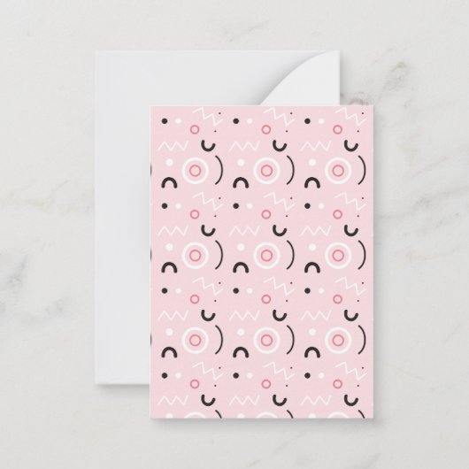 教室の得バレンタインデーを見る ノートカード (裏面)