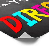 教室の感動的引用文、カウンセラーの装飾 ポスター (角)