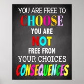 教室の感動的引用文、カウンセラーの装飾 ポスター (正面)