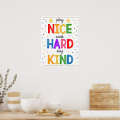 教室の期待ポスター ポスター (キッチン)